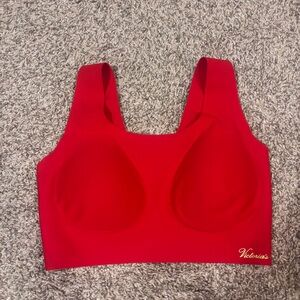 Victoria's Secret Red Sports Bra